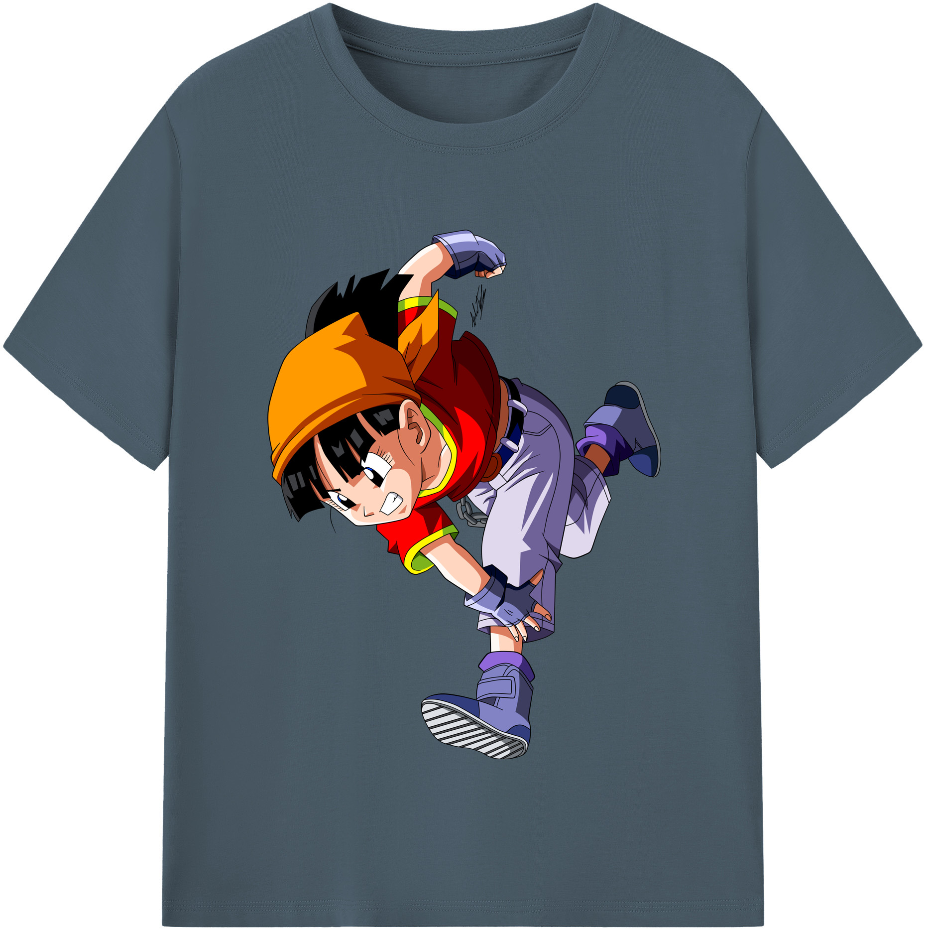 （画像用） ドラゴンボール パン DRAGON BALL Pan 綿100％半袖Tシャツ（フロントプリント）